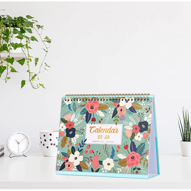 Wholesale company advertising 2022 muslim table calendar customization