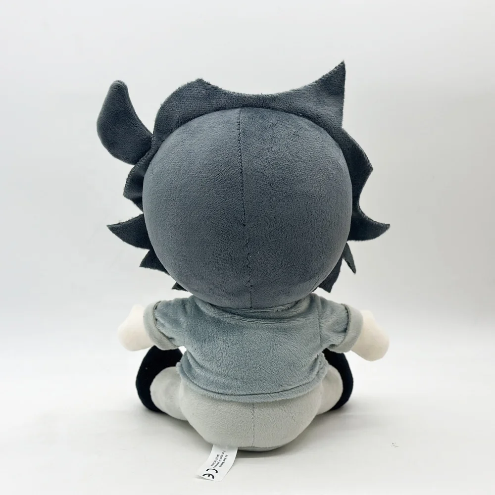New Design RAMSHACKLE STONE Plush Doll Black Hair Boy Stuffed Toy Anime plushie