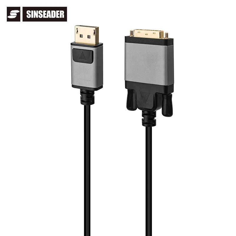 Aluminum HD mini DP Adapter DP To HDMI/Vga/Dvi/Mini DP