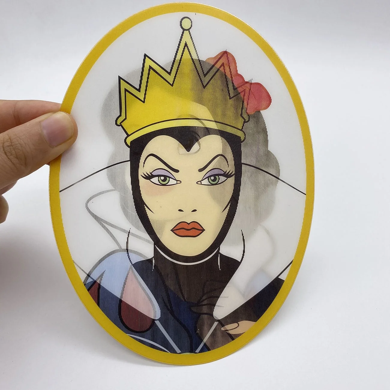 Custom Printed Full Color 3D Cartoon Characters Lenticular Stickers