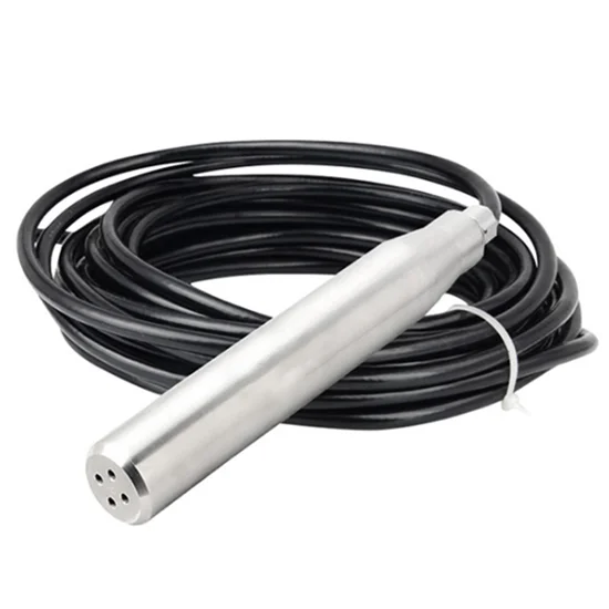 Static pressure cable input liquid level transmitter