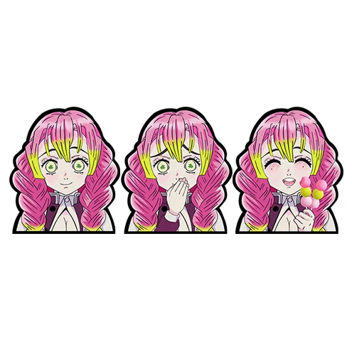 Japanese Anime Manga Decal Trendy Stickers for car mixed anime 3D car sticker