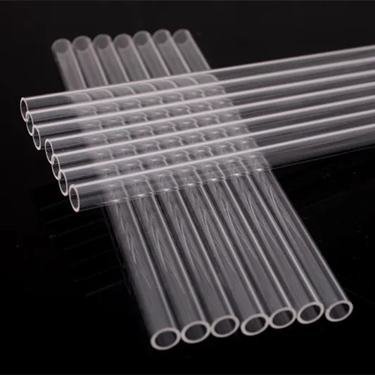 Customized Various Sizes Of Quartz Tube Clear Quartz Glass For Laboratory