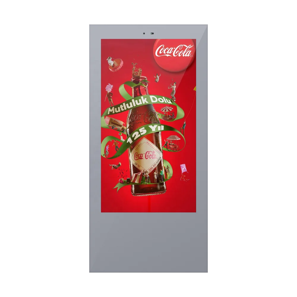 Hot Sale Customized 49 55 65 75 inch IP65 China Manufacture Waterproof Advertising Display Digital Signage LCD Outdoor Screen