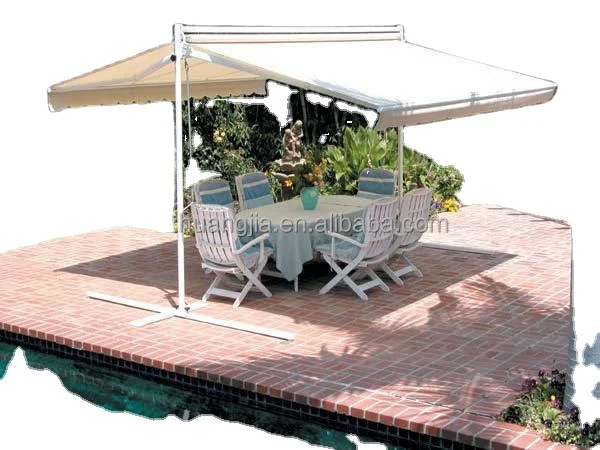 Высококачественный Автоматический Алюминиевый Выдвижной навес от дождя