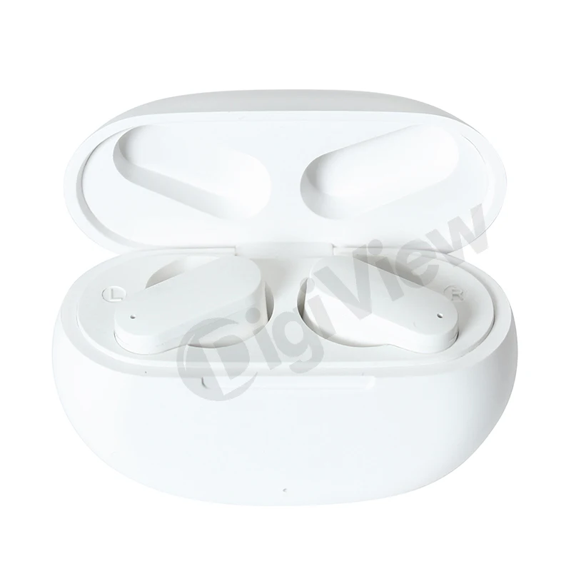 2022 Recycle ABS eco-friendly TWS Wireless Headphones BT 5.1 OEM/ODM Led Display Microphone Portable Earphone Stereo Earbuds