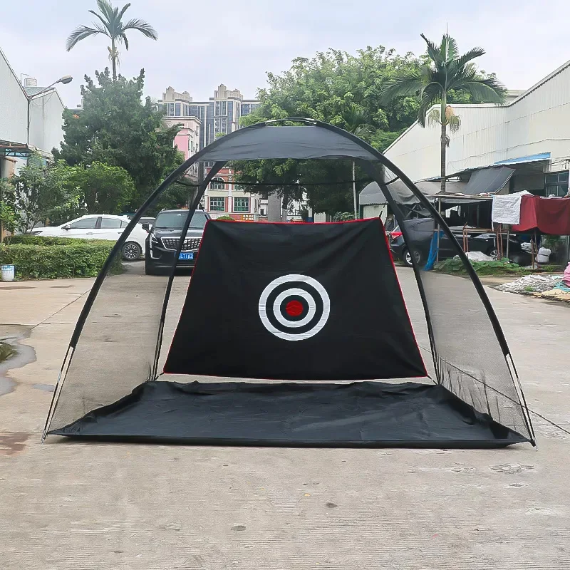 Outdoor Foldable Golf Practice Net Driving Range Golf Training Net 3M Golf Hitting Nets for Backyard
