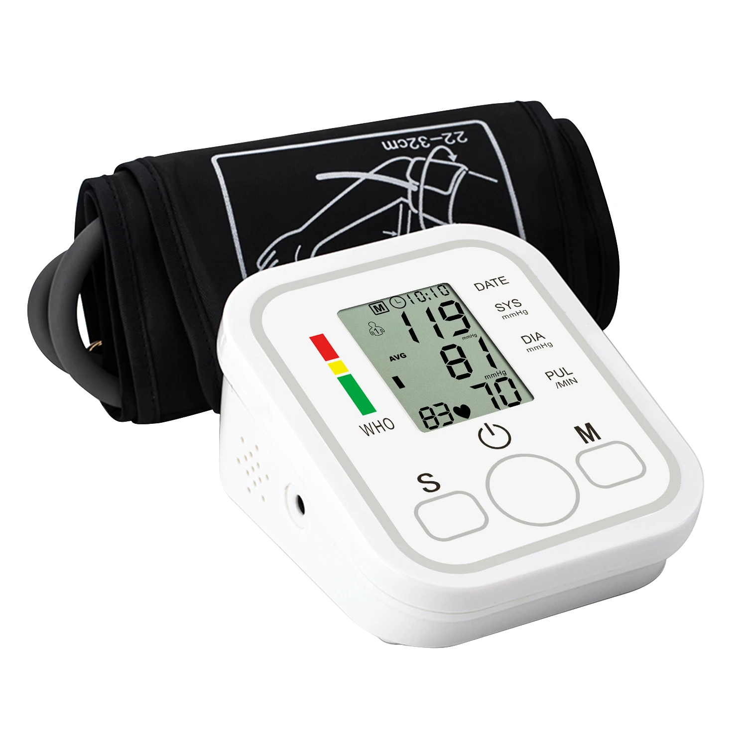 Household Electronic Automatic Blood Pressure Monitor