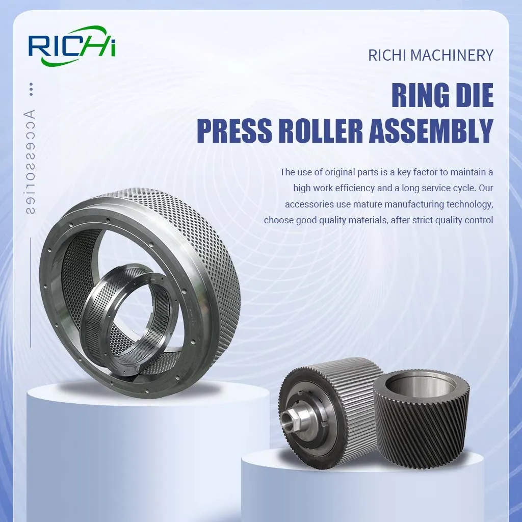 RICHI Industrial-grade 4-30 T/H Alfalfa-Hay-Pellets Hay Feed Maker