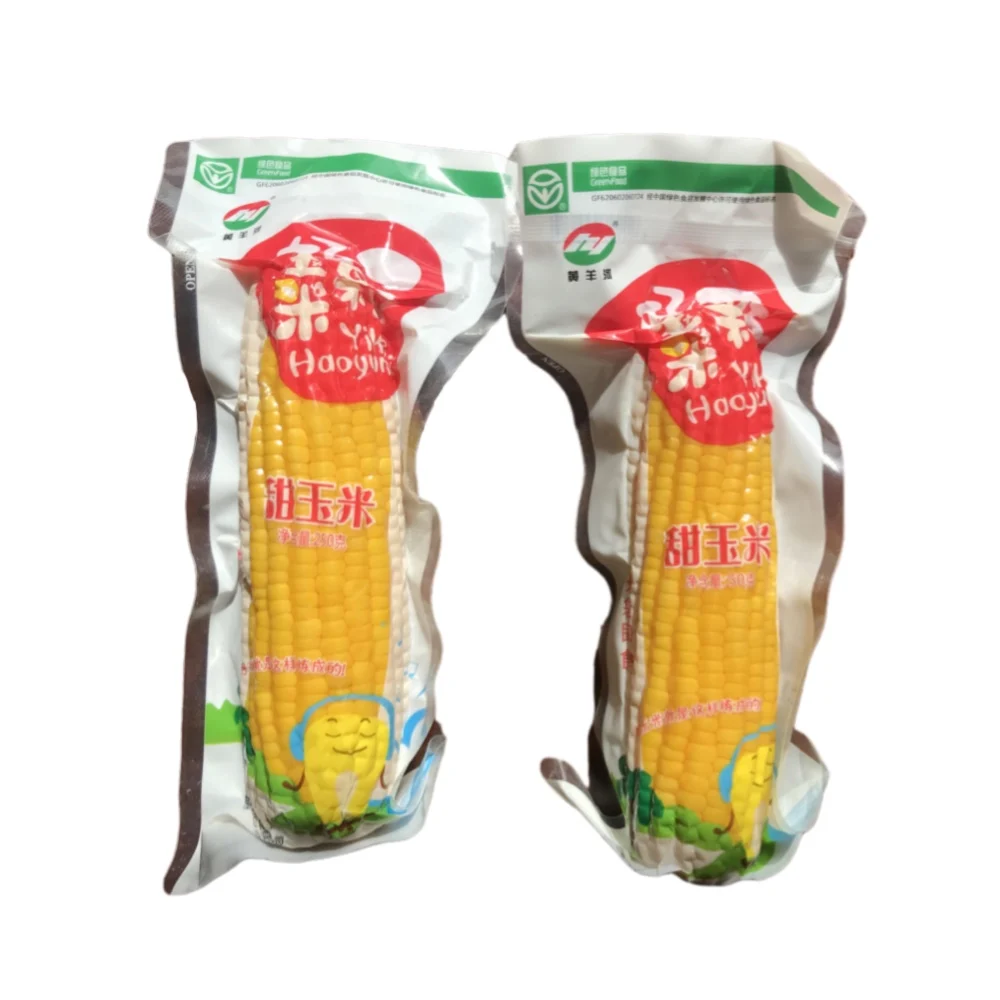 2022 хрустящая Кукуруза Желтая Кукуруза в вакуумной упаковке