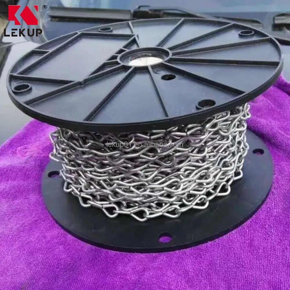 China Manufacturer Stainless Steel Weldless Chain Decoration Pet Hanging Basket Single Jack Lchandelier