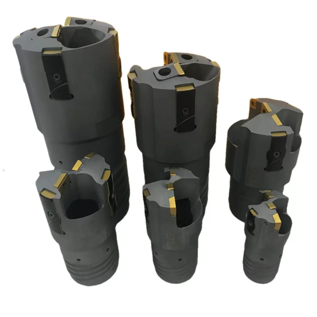 BTA Deep Hole Drilling Head Tool High Precision BTA Deep Hole Carbide Drill Bit Boring Tool Deep Borehole Drill Tool