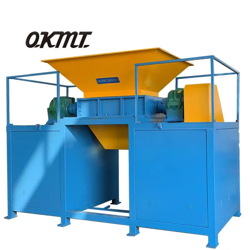 
High quality factory direct supply double shaft tire shredder machine for sale 