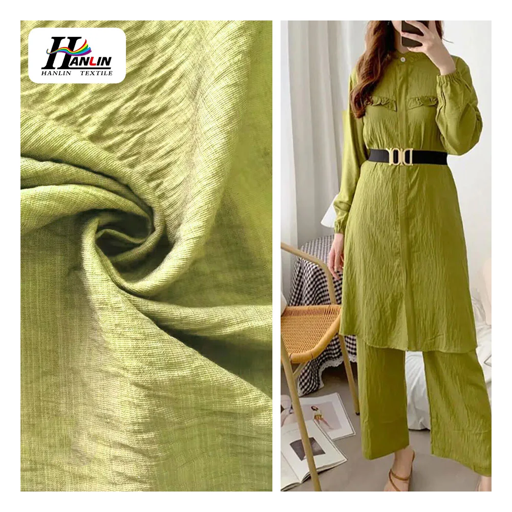 High grade 88% rayon 12% nylon fabric dyed fabric for shirt and dress