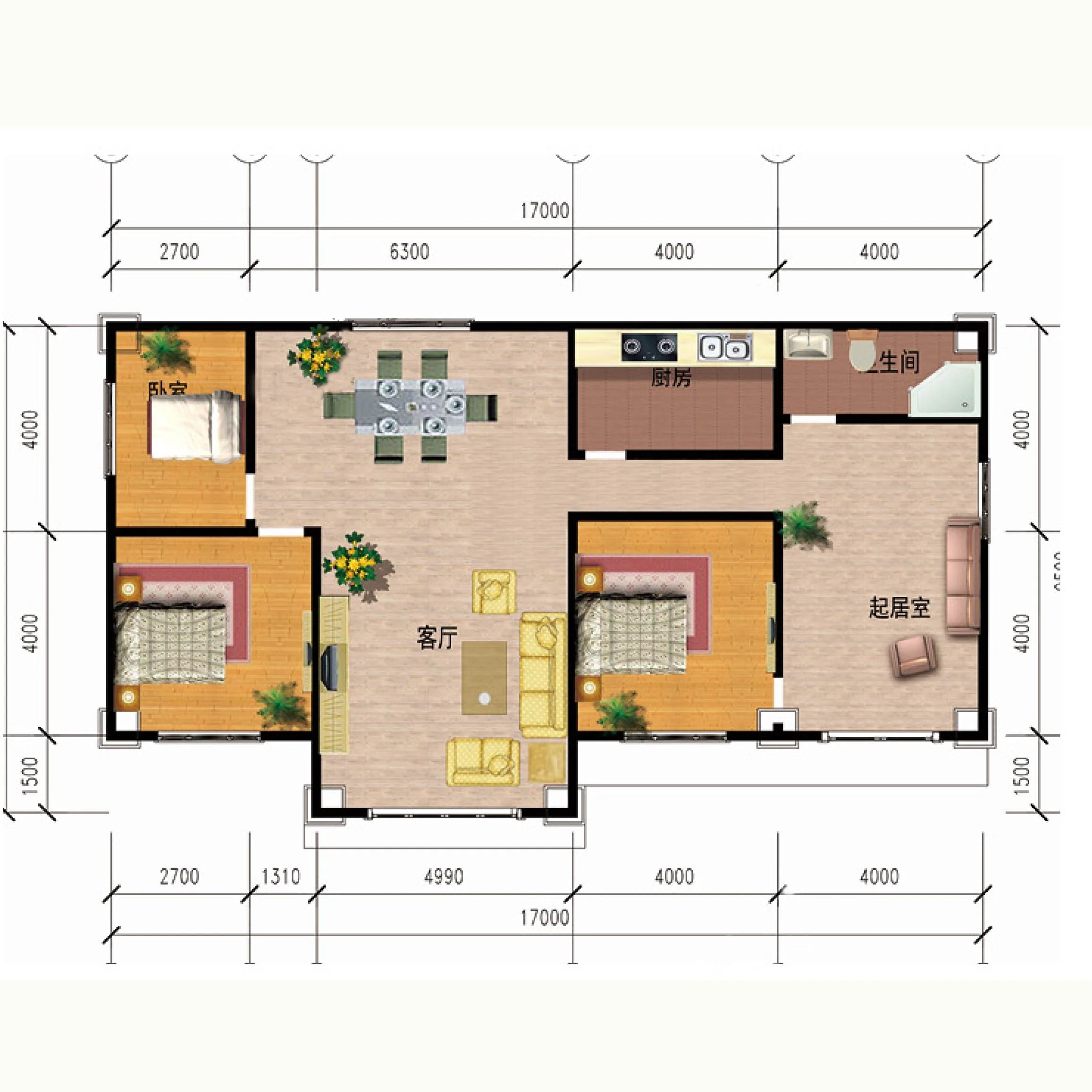 Luxury Prefab House Villa Steel Kit Homes Light Steel Villa Prefabricated Villa Mobile Home Finished prefab-houses for Sale
