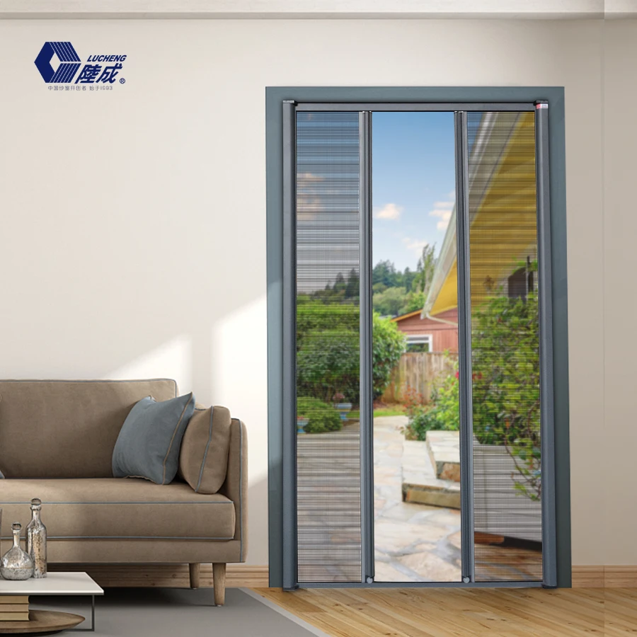 DIY anti mosquito net mesh insect fly door screen, mosquito net sliding screen door