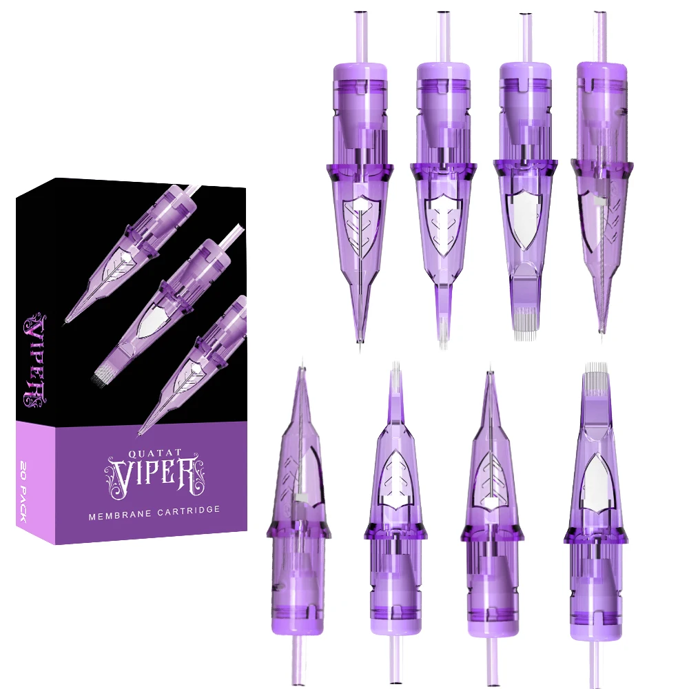 PRIVATE LABEL Tattoo Machine Disposable Cartridge Needles Membrane pmu Tattoo Needle Cartridge