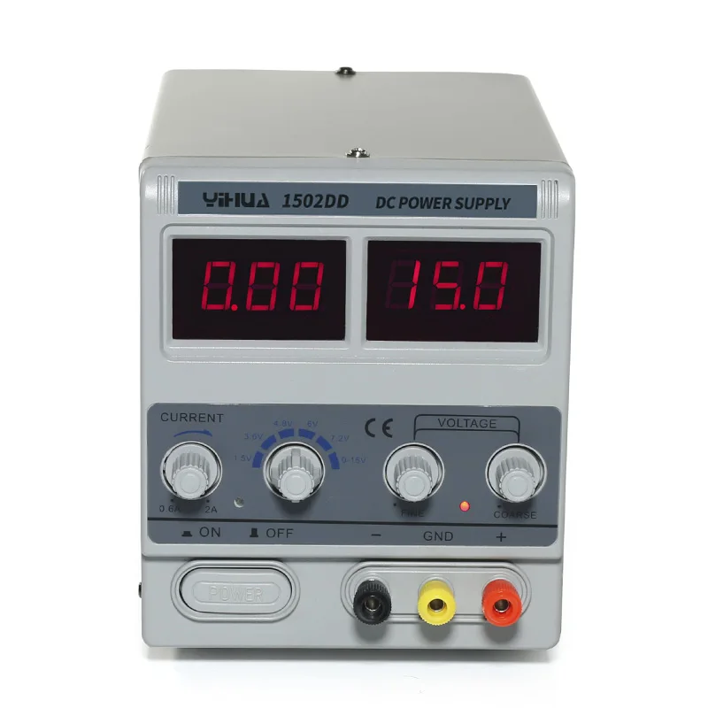 YIHUA 1502DD 15V 2A LED Display variable regulated output dc power supply