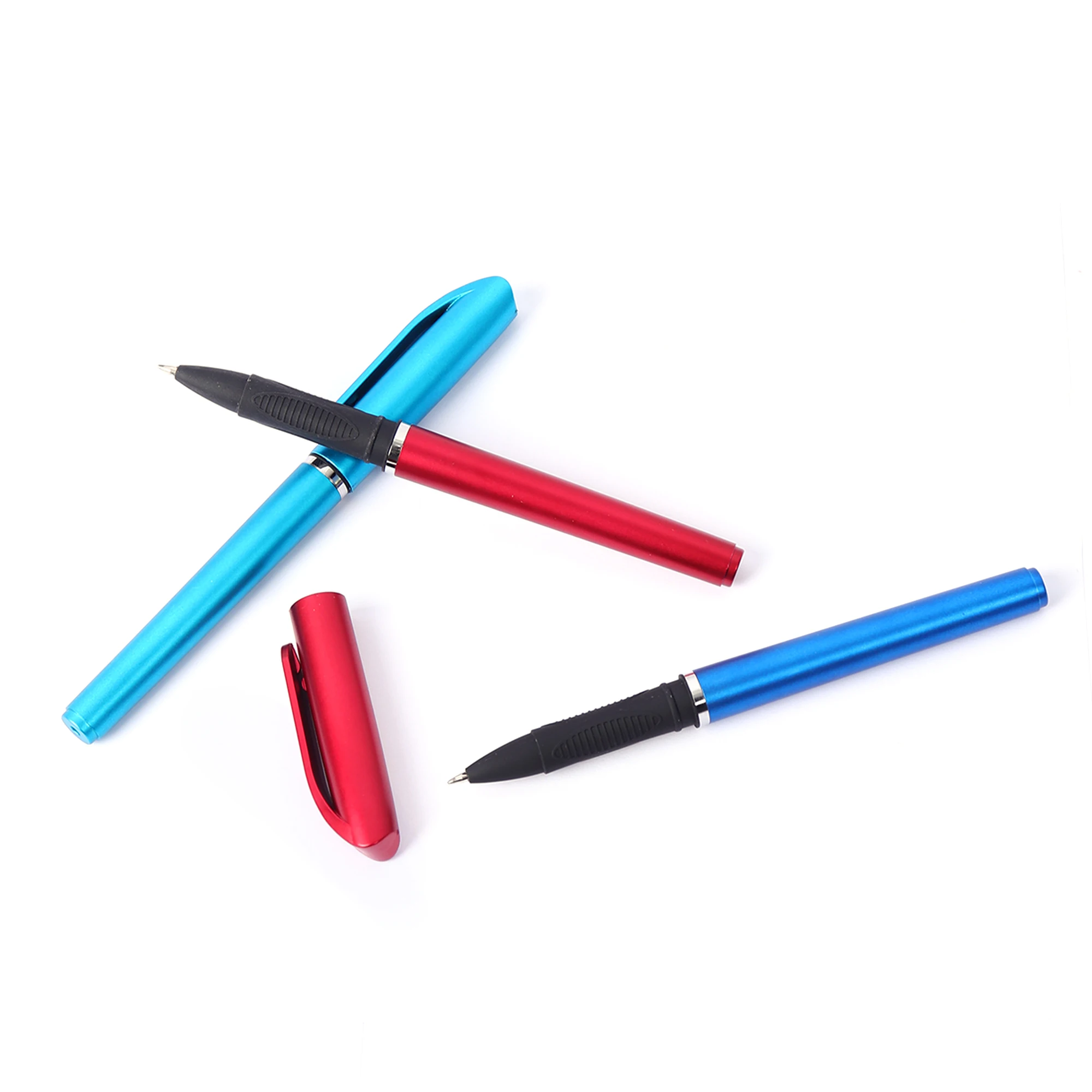 Business custom Logo gel Pens Promotional Pen Gift Wholesale Plastic Metal roller gel  Pen for school