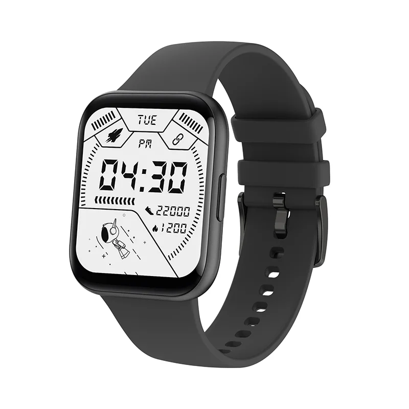 Da Fit Smart Watch 2022 ,full Touch Screen P25 Smartwatch Case Watch HD Display Friendly Skin Silicon IP67 Waterproof No Camera