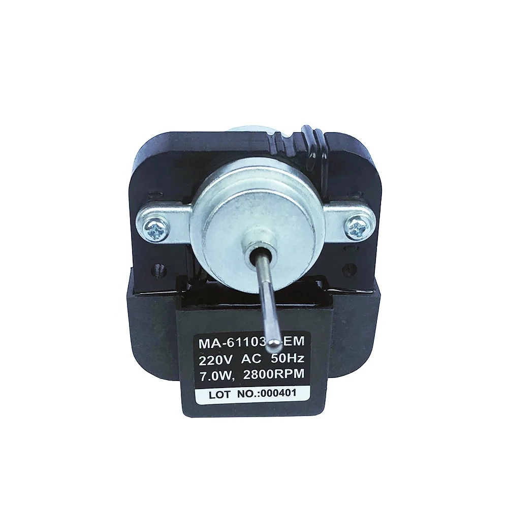 Sinocool MA-61103D-EM shaded pole motor yj58 20 mini refrigerator motor