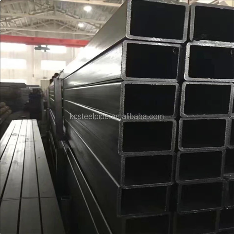 q235b a53 a106b ERW square tube/pipe price carbon steel tube for construction structure