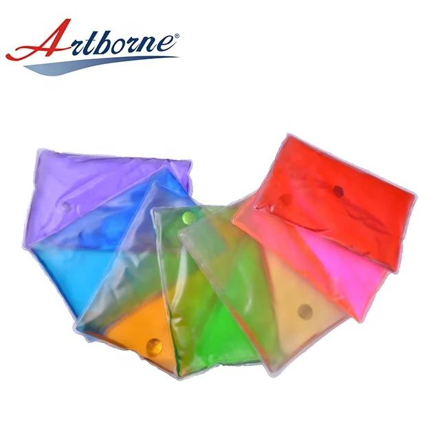Artborne Rectangle Shape Custom Logo Heat Pad Hand Warmer Body Warmer Click Heat Pack Magic Gel Heat Pack Hand Warmer