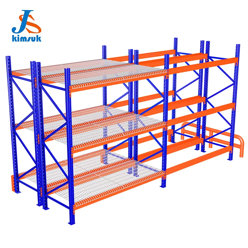 Adjustable Heavy Duty Industrial Warehouse Selective Metal Steel Shelving System Storage Pallet Rack System