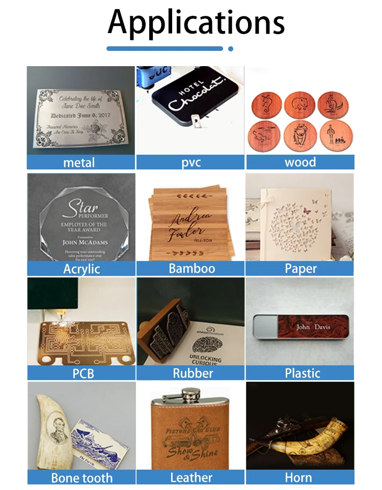  Laser Engraving Machine for Cylinder Wood Wine Bottle