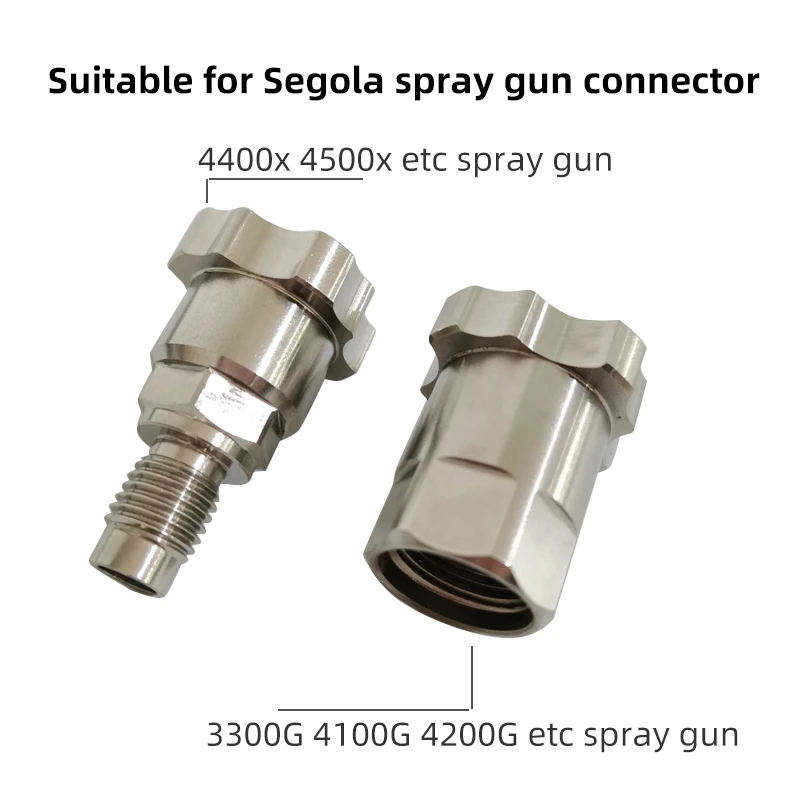 Quick Connector SAGOLA Spray Gun Adapter Spray Gun Cup Adapter Joints 18X2 8X1 For Spray Gun Disposable Measuring Cup