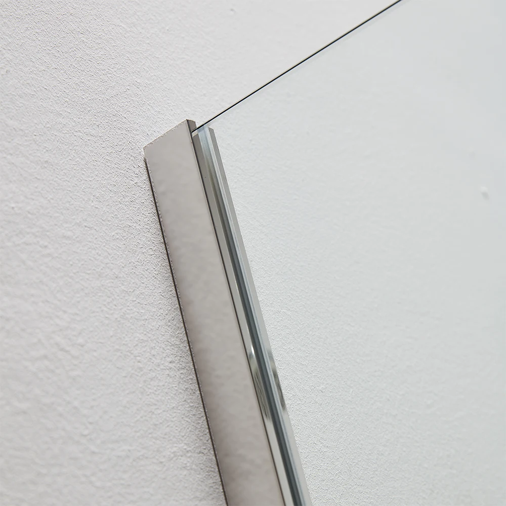 Neo-Angle Pivot Bathroom Shower Cubicle Diamond 3 Side Frameless Glass Panel Shower Enclosure