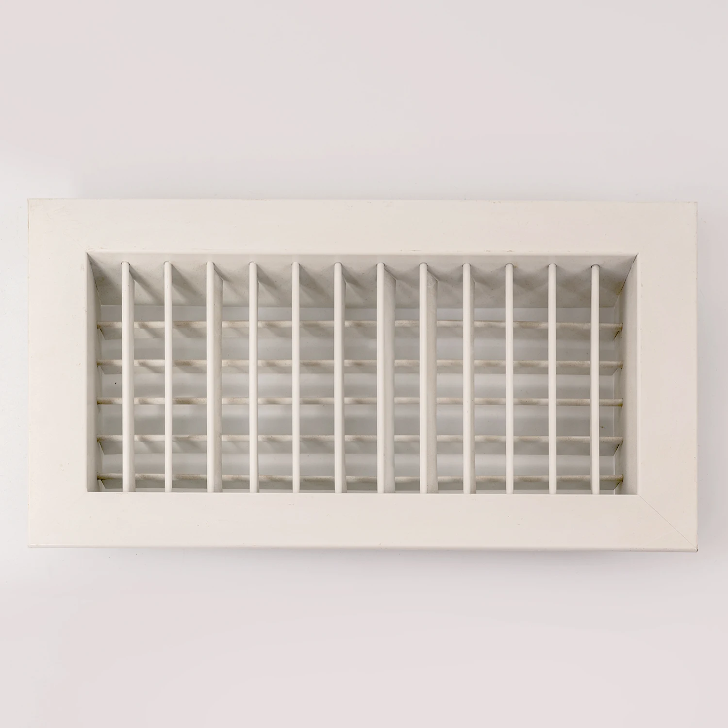Double Deflection Air Grille for HVAC Duct System