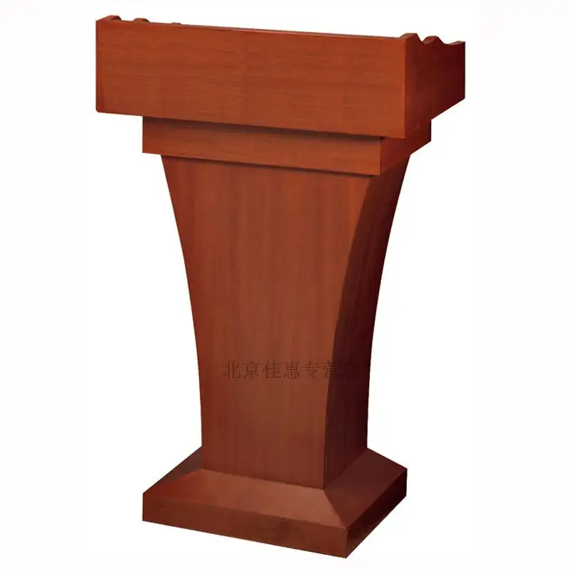 Wholesale hotel wooden rostrum lectern church pulpit podium