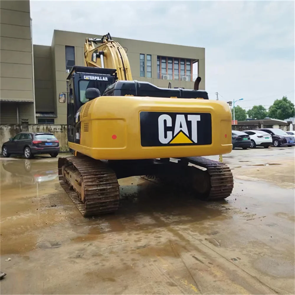 Used Caterpillar 330D2L Excavator 20 Ton Operating Weight Key Components Pump Motor Gear Gearbox Bearing Engine Crawler type