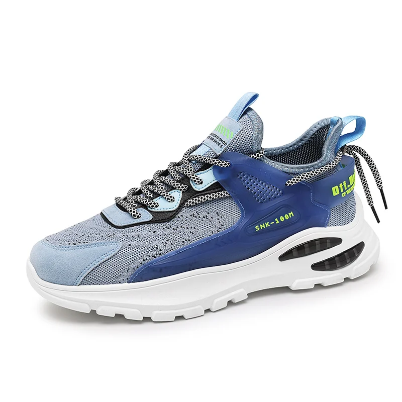 Factory Wholesale Outdoor Fly Knit Super Light Slip Indestructible Colorful Air Shoes Sneaker