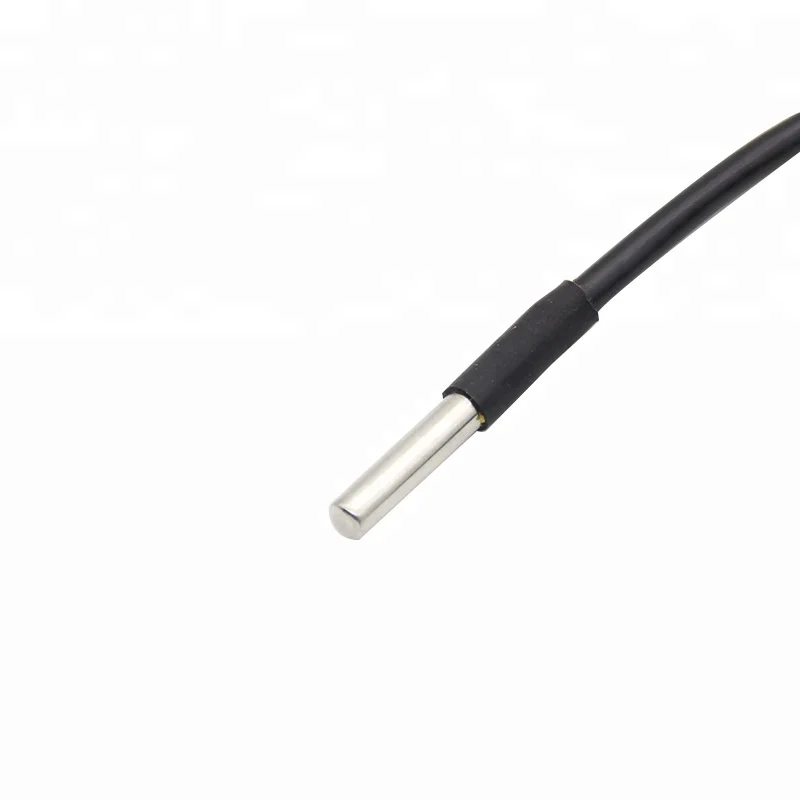 Focusens RTD PT100 Waterproof Temperature Sensor 2-wire System Stainless Steel Probe Temperature Sensor