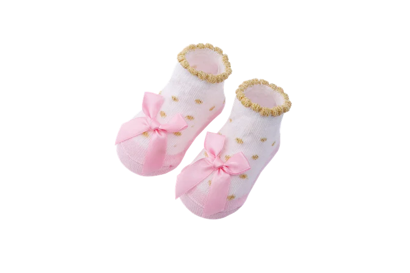 
simfamily Baby Girls Cute Energetic Breathable cotton Pure cotton thin spring and autumn Socks 