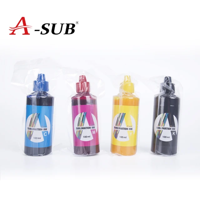 China factory 100 ml/bottle (CMYK) 4 colors/set Sublimation Ink for Epson Digital Printing