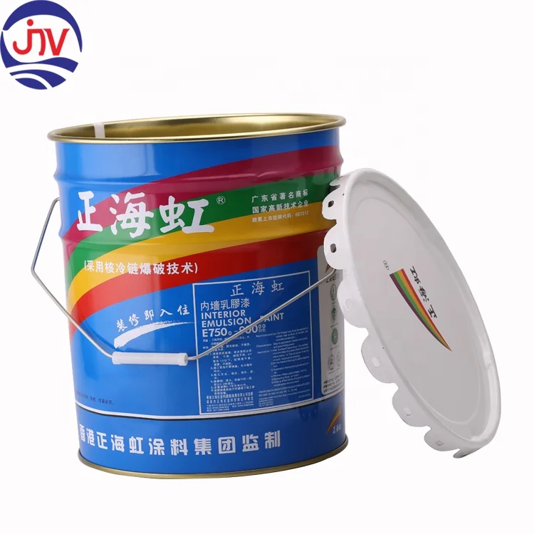 China OEM/ODM Tin Can Supplier Paint Metal Bucket 20L Metal Pail With Lid