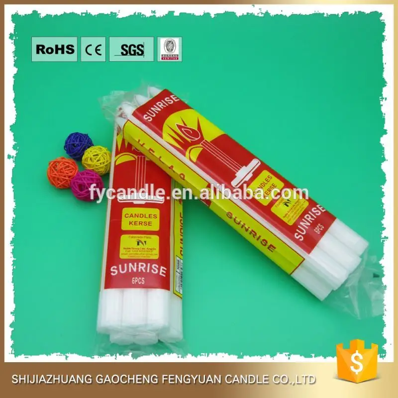 machine making wax candle