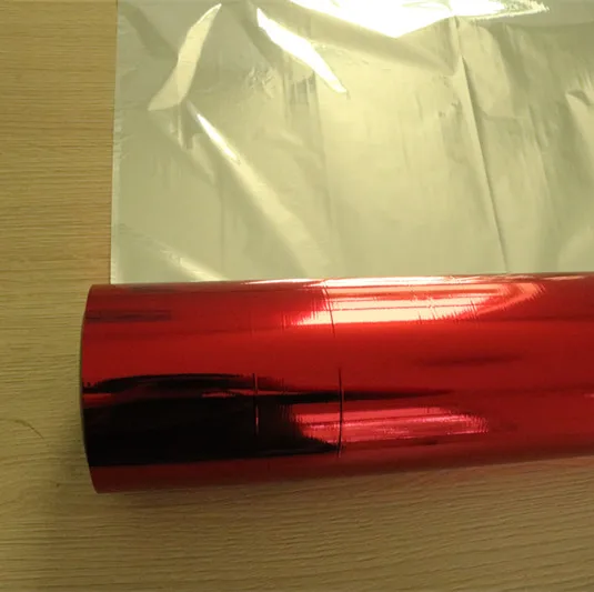 12 micron Silver Colored PET Film VMPET Film for lamination
