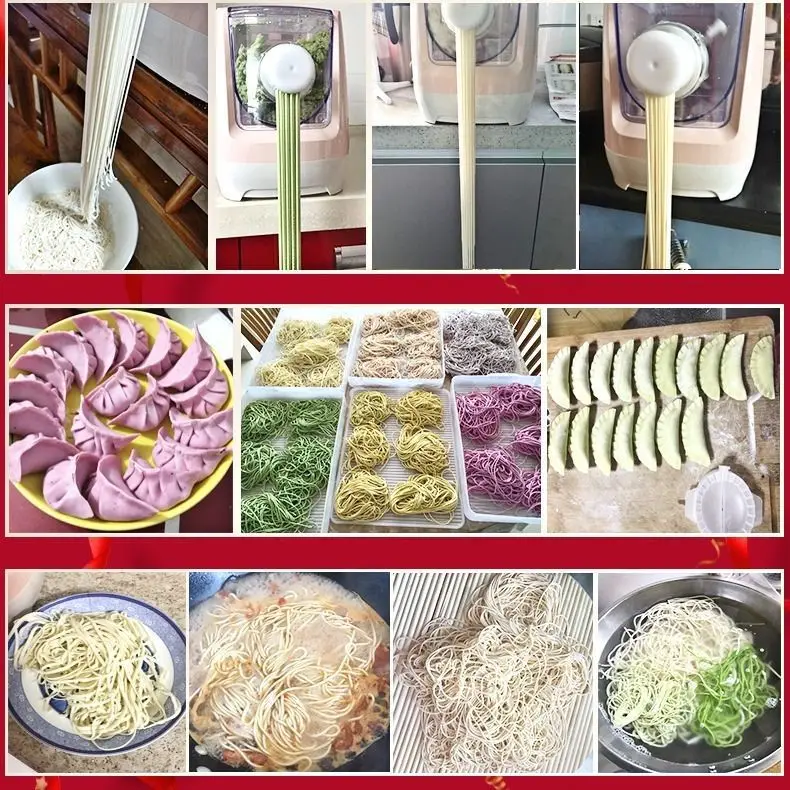 household mini electrical automatic plastic noodle maker processing ramen making machines Home Pasta Maker