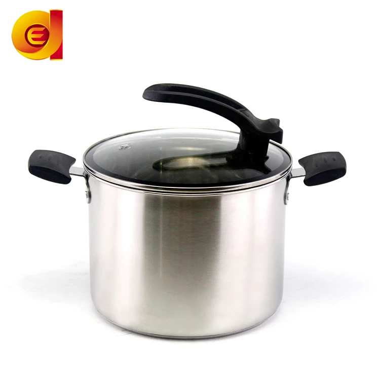 Multi-layer composed  Bottom American design High Stock Pot Stainless Steel Cooking pot