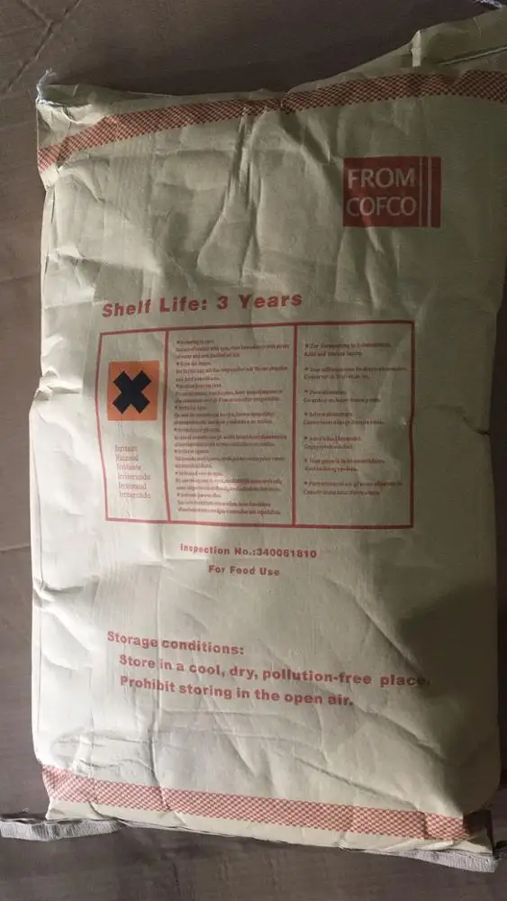 China Citric Acid Monohydrate Food Grade with low price CAS 5949-29-1