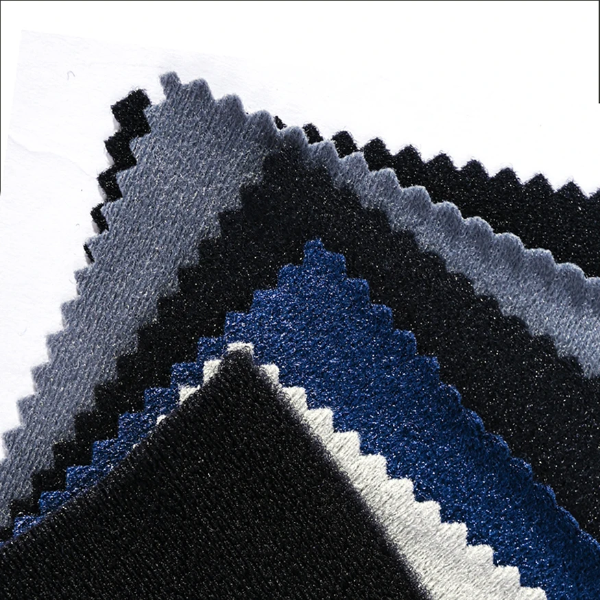Hot new style manufacturers can customize high-quality knitted polyester nylon blended fabric