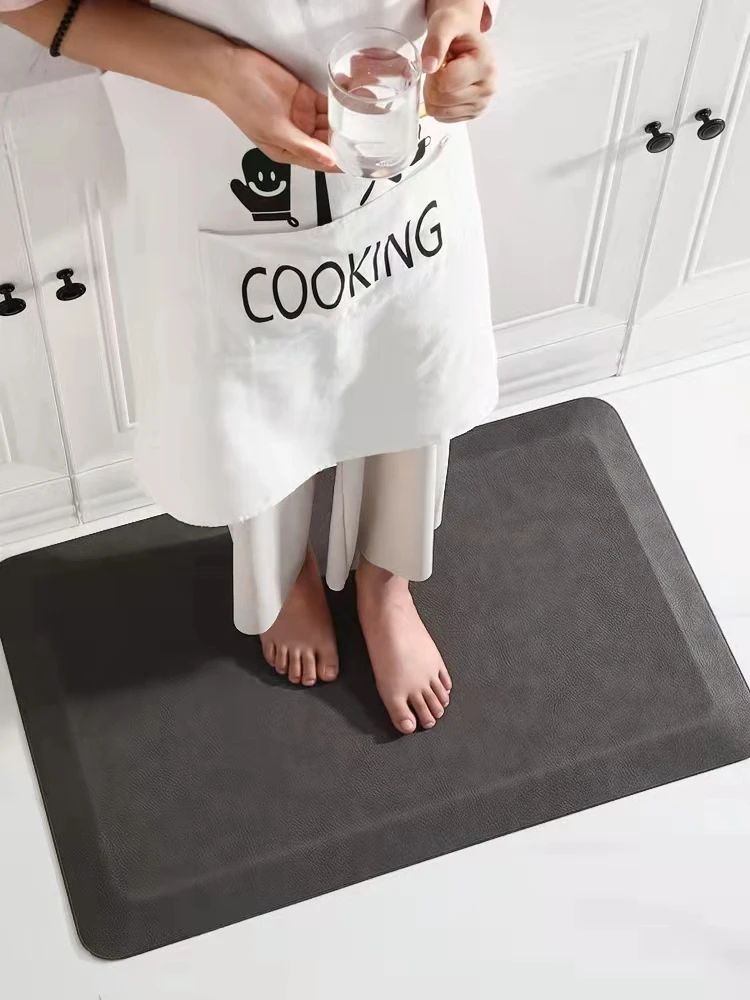 Custom Cut Area Rugs Logo Mat with Rubber Backing Anti Fatigue Kitchen Mat