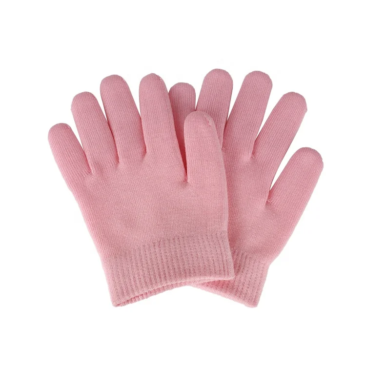 
Best Price Wholesale High Quality Pink Gel Beauty hand Gloves Soften Skin Moisturizing Treatment Hand Mask Care Spa Facial Glove 