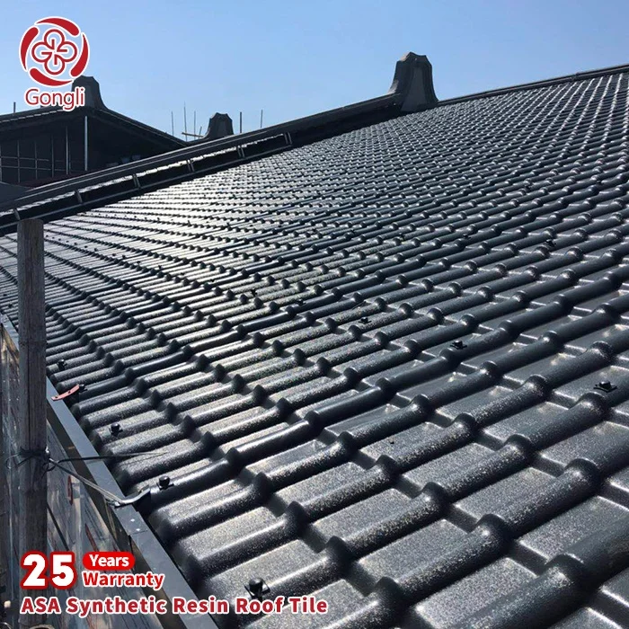 China Factory Supplied Top Quality Asa Spanish Tiles in Philippines Roofing Sheet Prices Resin Sheets