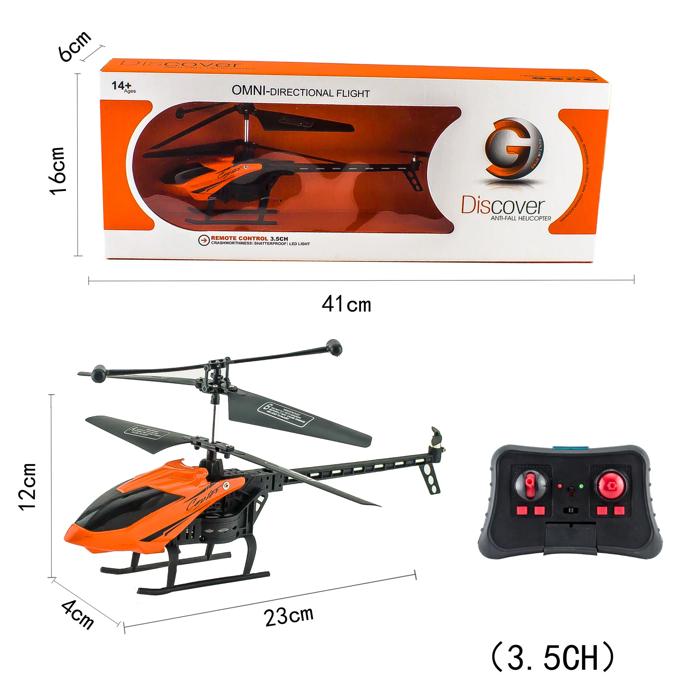 3.5 Channel Gyro Infrared Ray Plastic 10Mins Playing Time Remote Control Plane Airplane RC Helicopter For Kids