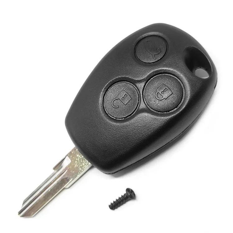 New Design Car Keys R-enault 3 Buttons Symbol Dacia Stepway D-uster L-ogan Lodgy 2013-2021 Smart Remote Key for Car Key Making